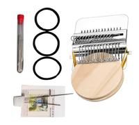 Generisch Patchmaker Métier à tisser | Réparation rapide portable en bois | Patch en tissu pour chaussettes | Pour travaux manuels, chaussettes, vêtements, jeans, débutants, femmes, mères, amateurs de
