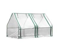 Generisch Peau de Protection pour de Balcon - Toit en PVC Thermique - d'aération Enroulable - Couche de Protection Contre Le Gel - Protection botanique saisonnière - Système de Tampon