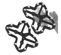 Generisch Pédales de vélo | Pédales plates de vélo | Pédale de plate-forme de vélo en inoxydable | Pédale de plate-forme de vélo pour VTT, vélo de route, vélo