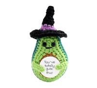 Generisch Peluche au Crochet, Mignonne Figurine décorative de Dessin animé, de Jeu Faite à la Main, pour Fille, bébé, Femme, Anniversaire, Halloween, Saint-Valentin, collège