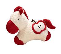 Generisch Peluche Cavallo Capodanno Cinese - Giocattolo Mascotte Decorativo | Animale Morbido di Peluche | Decorazione per Scrivania Comodino Divano Soggiorno Camera Bambini Adulti