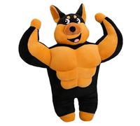 Generisch Peluche Chien musclée | Peluche de Chien | Peluche | Moche et Mignonne pour accompagner et Jouer, Un Coussin de Sommeil - Cadeau d'anniversaire pour Filles et Femmes