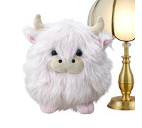 Generisch Peluche de Vache, 20 cm, Douce et Mignonne, à câliner, à Poils Longs, pour et Filles, comme décoration pour lit, Salon