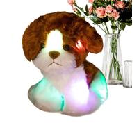 Generisch Peluche Lumineuse | Figurine de de Collection - Chien avec LED - Parfait pour Anniversaire, Noël, Thanksgiving, Halloween, Chambre à Coucher, Voiture