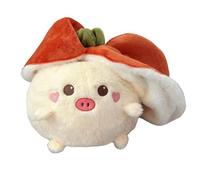 Generisch Peluche réversible Persimmon - Poupée remplie - Coussin en peluche animale - Cadeau d'anniversaire pour enfants et filles - Cadeau de naissance