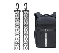 Generisch Pendentif réfléchissant de sécurité - Réfléchissant | Porte-clés de sécurité des vêtements | Équipement de sécurité soigneusement conçu pour le camping, l'alpinisme, le cyclisme