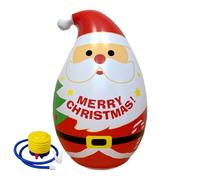 Generisch Père Noël gonflable, Père Noël gonflable en plein air, tumbler de Père Noël | Décoration de Noël gonflable Père Noël Blow Up pour pelouse en plein air