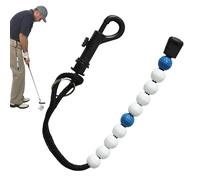 Generisch Perles de golf - ABS, chaîne de score, suivi rapide des coups | Compteur portable à clipser - Accessoire de score précis pour golfeurs, cours d'exercice, tournoi, tours d'entraînement