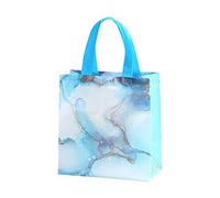 Generisch -Personnalité Motif Imprimé Sac à provisions Sac à provisions non tissé Sacs à provisions Sacs en tissu Grand (bleu ciel, L)