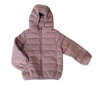 Generisch Petit garçon fille doudoune veste légère avec fermeture éclair mode vêtements d'hiver, lilas, 9-10 ans