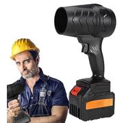 Generisch Petit souffleur - Séchoir à air comprimé - Rechargeable - Ventilateur de turbine réglable en continu - Nettoyeur de poussière portable pour clavier d'ordinateur, extérieur
