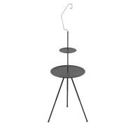 Generisch Petite table pliante ronde, tables rondes pliantes de camping, 38 x 38 x 4 cm, accessoires de pique-nique de jardin, accessoires compacts pour extérieur et intérieur