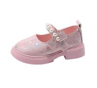 Generisch Petites chaussures en cuir pour bébé de 1 à 6 ans pour le printemps et l'automne Sandales éléphants, rouge, 28.5 EU