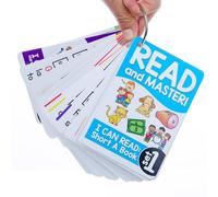Generisch Phonics Carte flash - 80 x 120 mm Livres de rimes | Double