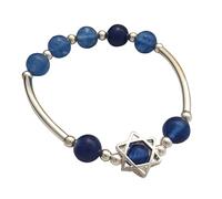 Generisch Phrases Messages Bracelet Hommes Bijoux Pure Silver Parts Star Of Spirituality Talisman For Couleurs 2 Jonc Largeur Bijoux (B, One Size)