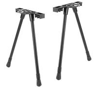Generisch Pieds de table en acier robuste pour comptoir et banc en métal réglables, support de broches pliantes, idéal pour meubles, salle à manger et utilisation en extérieur 22 x 6 x 3,5 cm
