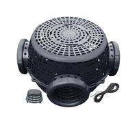 Generisch Piège à appâts de pêche - 4 trous Crawfish Trap | Construction en maille avec design anti-escape parfait pour crabes, eau salée ou lacs d'eau douce, rivières, plages, 500 g