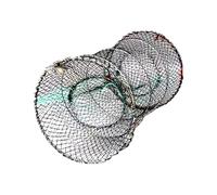 Generisch Piège à homard - Piège à crabes pour la capture des crabes - Panier à appâts flottant multifonction - Filet de lancer - Très résistant pour les zones marées, la capture d'eau douce et