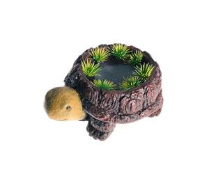 Generisch Pierre à air d'aquarium - Bubbler en forme de tortue - Pierre d'aération silencieuse - Accessoire d'eau oxygénant - Charmante décoration de réservoir, étang, seau, maison, hydroponie, bureau