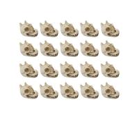 Generisch Pierres décoratives pour vase | Pierres de remplissage de vase - Vingt crânes de dragon polis - Accessoires design pour jardin, aménagement paysager intérieur extérieur