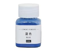 Generisch Pigment en poudre d'oxyde de fer pour béton - 30 ml - Poudre fine - Colorant décoratif pour peinture artistique, argile, citron vert, plâtre, mortier, coulis et ciment