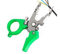 Generisch Pince à dénuder multifonction - Mini pince à dénuder multifonction - Outil pour couper électrique, fendre, sertir, enrouler, pincer, ciseaux, dénuder, tailler