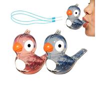 Generisch Pipe à eau oiseau | Jouet musical d'extérieur pour l'extérieur - Sifflet d'appel d'oiseaux et jouet - pour préscolaire, anniversaire, vacances, cours, camping, jardin, voyage, parc