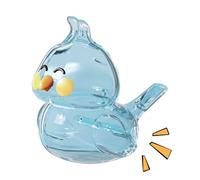Generisch Pipe à oiseaux aquatiques - 3,54 x 2,95 x 2,24 pouces - Jouet d'entraînement sonore transparent - Pipe à oiseaux pour l'entraînement des - Convertisseur de concentration amusant pour