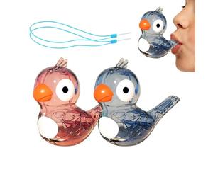 Generisch Pipe à oiseaux aquatiques | Petit jouet musical - Sifflet d'appel d'oiseaux et jouet | pour à l'école maternelle, anniversaire, vacances, cours, camping, jardin, voyage, parc