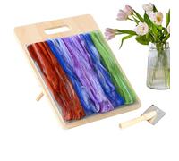 Generisch Planche à Retrousser - de cardage Facile à Utiliser pour Le Traitement des Fibres | Cardigan à Main pour mélanger la Laine et Les Fibres | pour débutants et Amateurs de Tricot à la