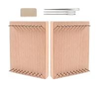 Generisch Planche à tricoter pour couverture épaisse 2 pièces en bois