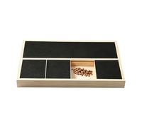 Generisch Planche de ponçage à griffes pour chiens - Grinder en bois - Tampon grattoir à ongles pour chien avec intégré - Pour chiens et chats de petite, moyenne et grande taille, occupation pour