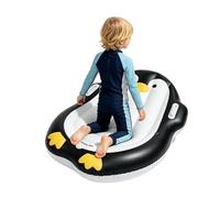 Generisch Planche de surf gonflable pour - Pingouin avec poignée pour toboggan aquatique - Portable - Jouet de piscine - Planche de surf gonflable - Pour piscine, lac, détente et plaisir