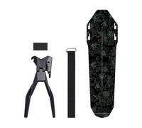 Generisch Planche de VTT - Garde les roues avec vélo - Garde-boue réglable - Pièces de cycliste - Médecine des doigts pour les routes de montagne glissantes ou les chemins boueux