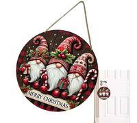 Generisch Plaque de porte de Noël en bois chrétien - Décoration pour l'extérieur, l'intérieur, la chambre à coucher, la cour, le bureau, la salle de classe, le couloir, la cuisine