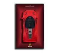 Generisch Plaque murale pour remorque murale Lego Technic Ferrari Daytona SP3 42143, compatible avec la voiture Ferrari, cadeau de décoration pour adultes pour les amateurs de Lego