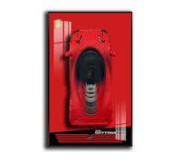 Generisch Plaque murale pour remorque murale Lego Technic Ferrari Daytona SP3 42143, compatible avec la voiture Ferrari, cadeau de décoration pour adultes pour les amateurs de Lego