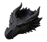 Generisch Plateau à bijoux gothique - Porte-bijoux en forme de tête de dragon - Pour collectionneur - Appartement - Salon - Chambre à coucher - Bureau - Coiffeuse - Table de chevet - Bibliothèque