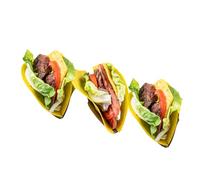 Generisch Plateau à taco - En acier inoxydable - Passe au four - Support