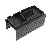Generisch Plateau d'accoudoir de canapé - 43 x 34 x 4 cm, porte-gobelet antidérapant en silicone, 16,93-13,39 pouces, organisateur de rangement étendu, équipement de stabilité flexible