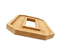 Generisch Plateau de service pour repas | Décoration de table en bois réutilisable | Planche à fromage et plateau de service | Pour la maison, anniversaire, mariage, fête, vacances