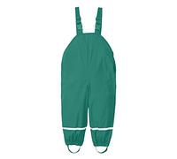 Generisch Pluie Enfants Tout-petits Enfants Garçons Salopette de Pluie Coupe-vent Imperméable Boue Barboteuse Nylon-Coupe-vent Parapluie Enfant Transparent, vert, 5-6 ans