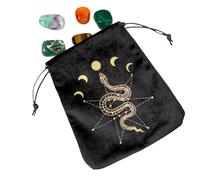 Generisch Pochette en velours souple pour cartes de tarot