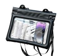 Generisch Pochette étanche pour téléphone - Sac étanche universel flottant pour natation, plongée | IPX8 étanche avec fenêtre d'écran tactile transparente, protection de téléphone pour activités