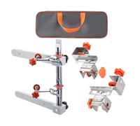 Generisch Poignée d'armoire - Gabarit de perçage pour poignée d'armoire - Jauge de montage réglable - Guide d'alignement pour meubles de cuisine et travail du bois