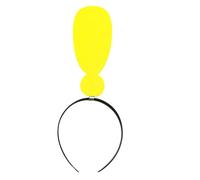 Generisch Point d'exclamation pour la marque, couvre-chef de costume - Marque d'exclamation amusante Arrowhead - Accessoire de fête pour carnaval et mascarade