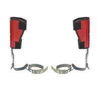 Generisch Pointes d'escalade, crampons d'escalade pour chaussures, bottes, crampons d'escalade pour les travailleurs des arbres, résistants, avec pédale en acier robuste