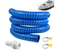 Generisch Pompe à bilge - Kit de remplacement de plomberie marine de 2,8 cm | Tuyau de sentence de kayak pour mécaniciens, kayak, canoë, pontoons, yachts, bateaux rapides, pêche