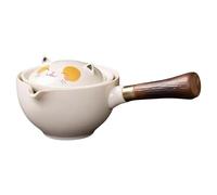 Generisch Porcelaine - 17,5 x 7 cm, passoire céramique, infuseur à thé rotatif, élégant récipient d' | Accessoires d'extérieur de luxe pour restaurants, salons de thé, hôtels à domicile