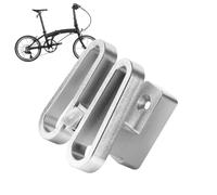 Generisch Porte-bagages de vélo léger et inoxydable de rechange | Adaptateur de montage avant de vélo pliable pour route, montagne, pique-nique, travail, parc, magasin, garage, camping